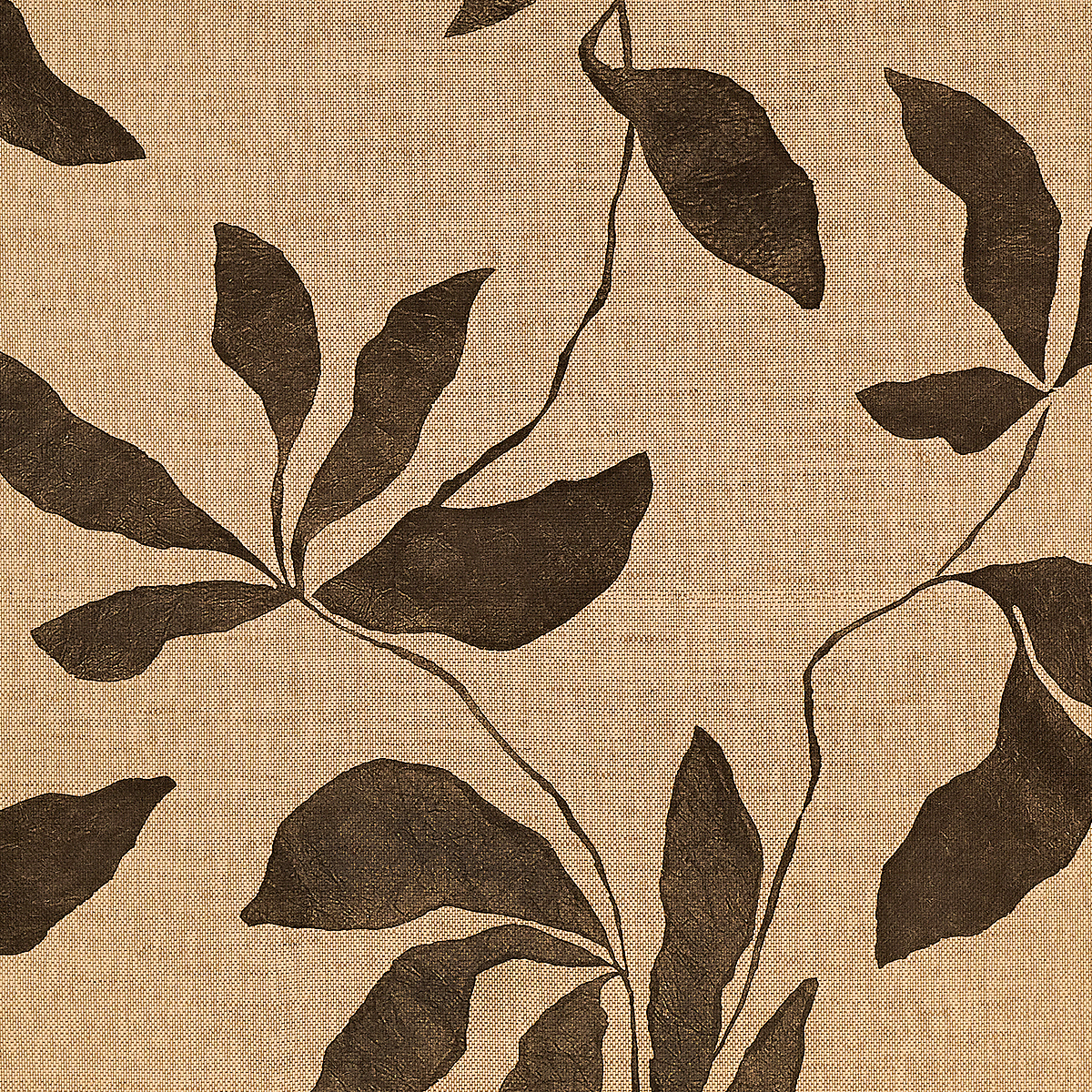 Rooted Cocoa on Japanese Paper Weave