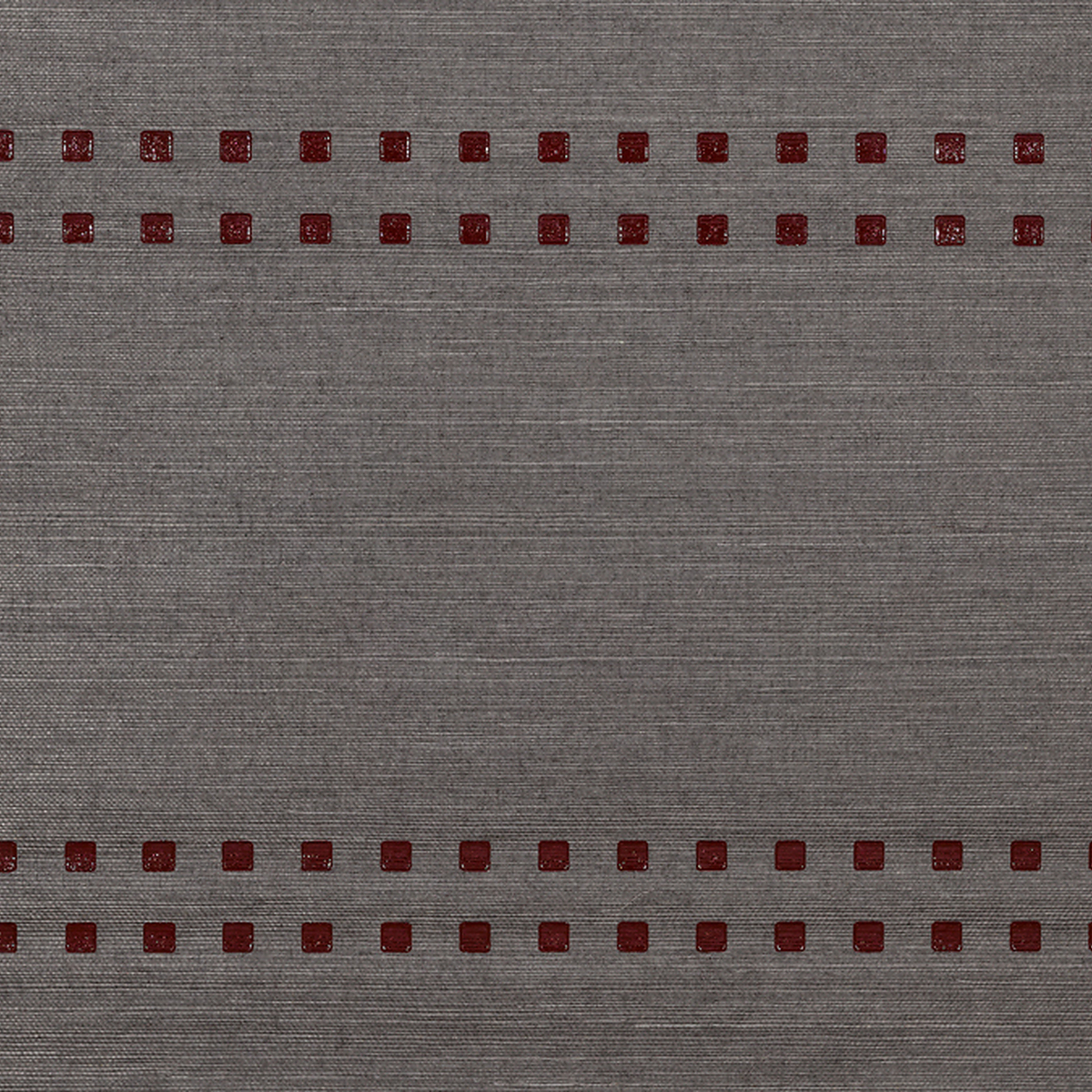 Studs And Stripes — Horizontal Ruby on Manila Hemp