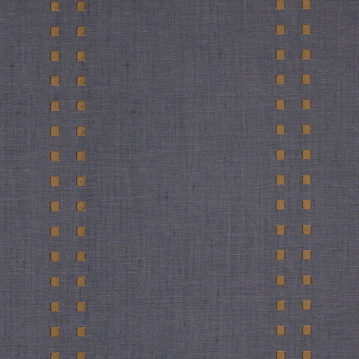 Vertical Brass on Canvas Linen