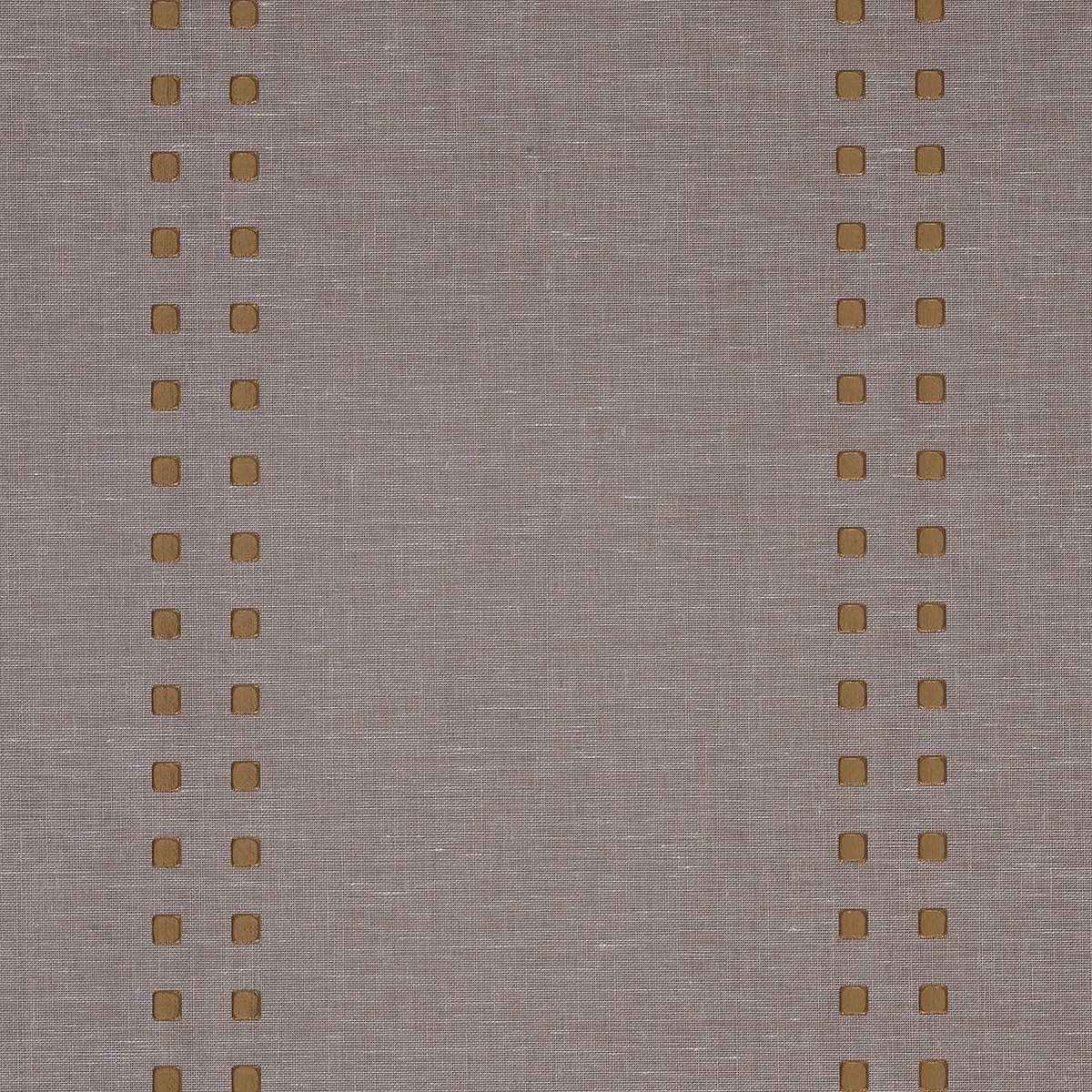 Vertical Brass on Canvas Linen