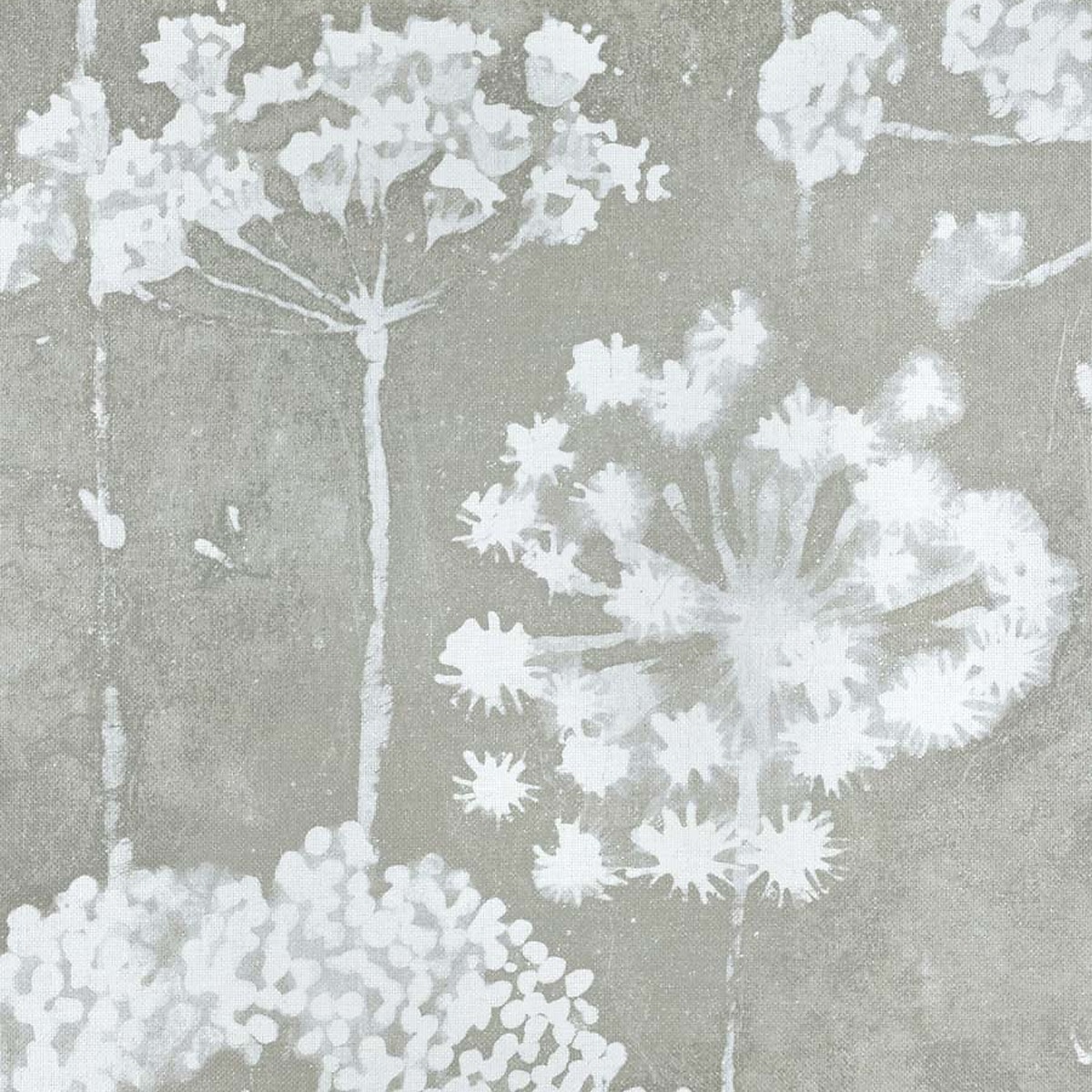 Dandelion Seeds on Japanese Paper Weave