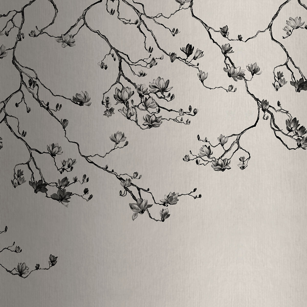 India Ink on Vinyl Metalworks