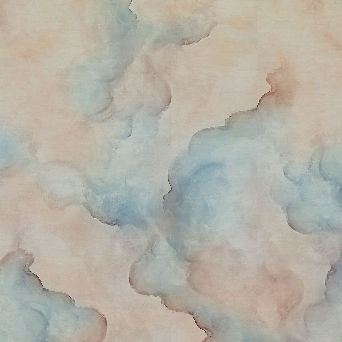 Stork White (Clouds Only) on Glam Grass