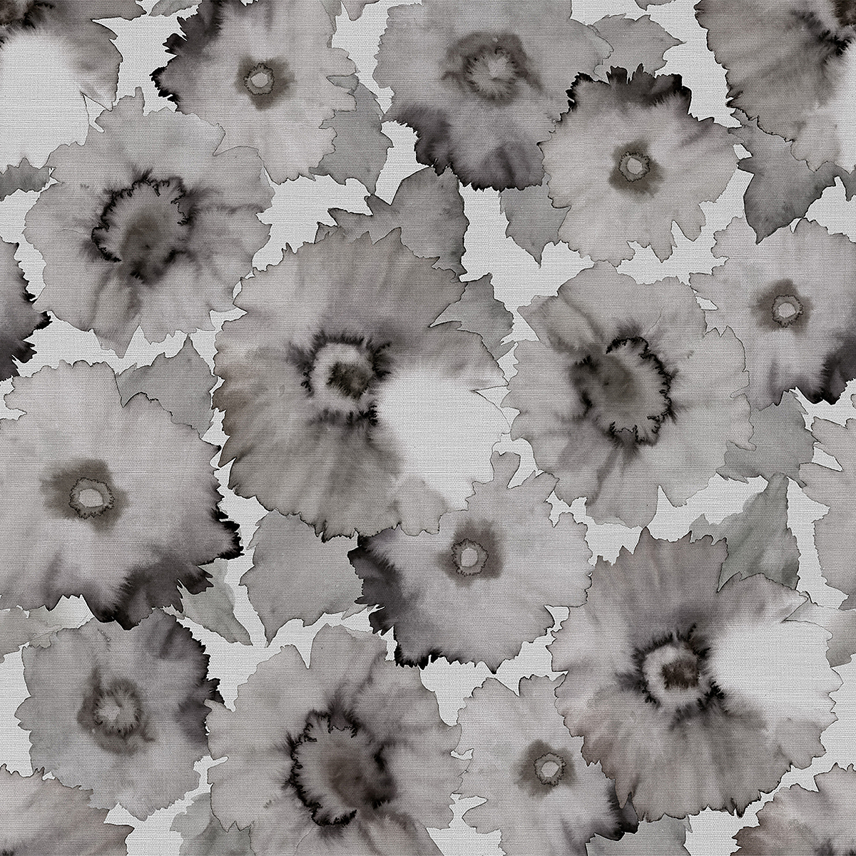 Bloom — India Ink on Manila Hemp