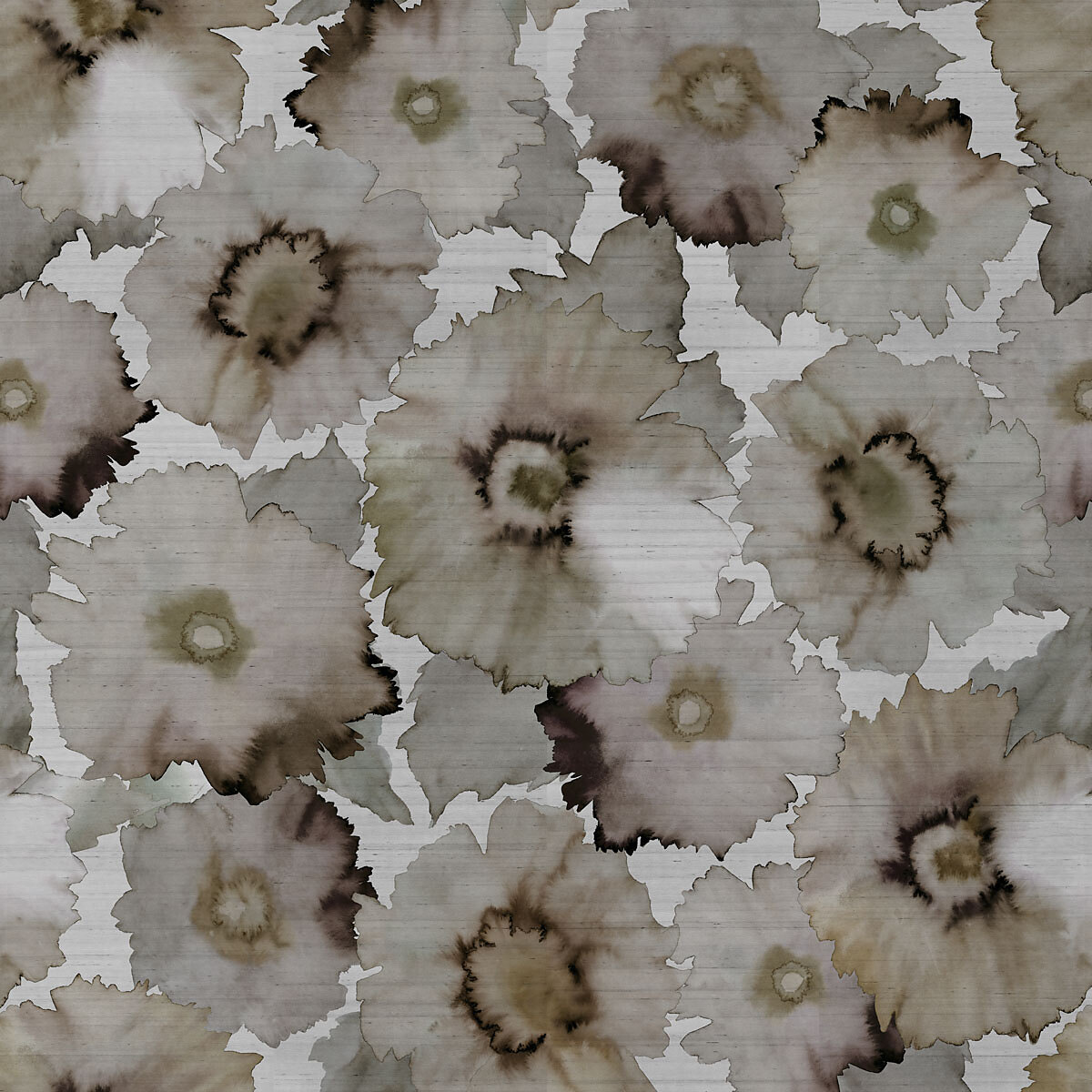 Antique Umber on Star Dust Silk