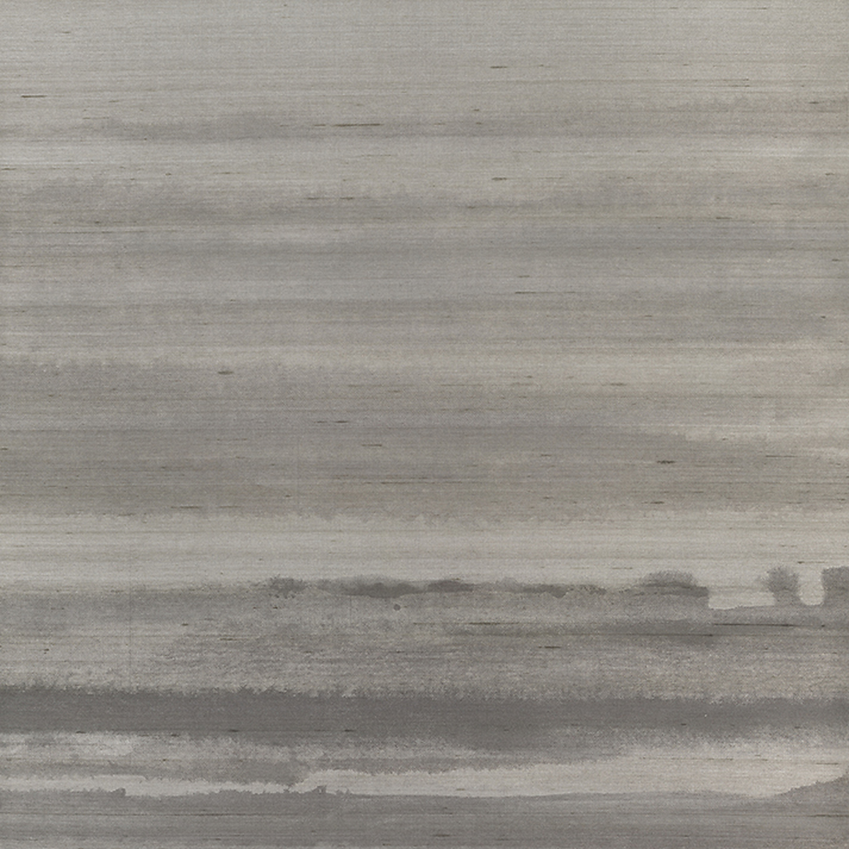 Charcoal on Star Dust Silk