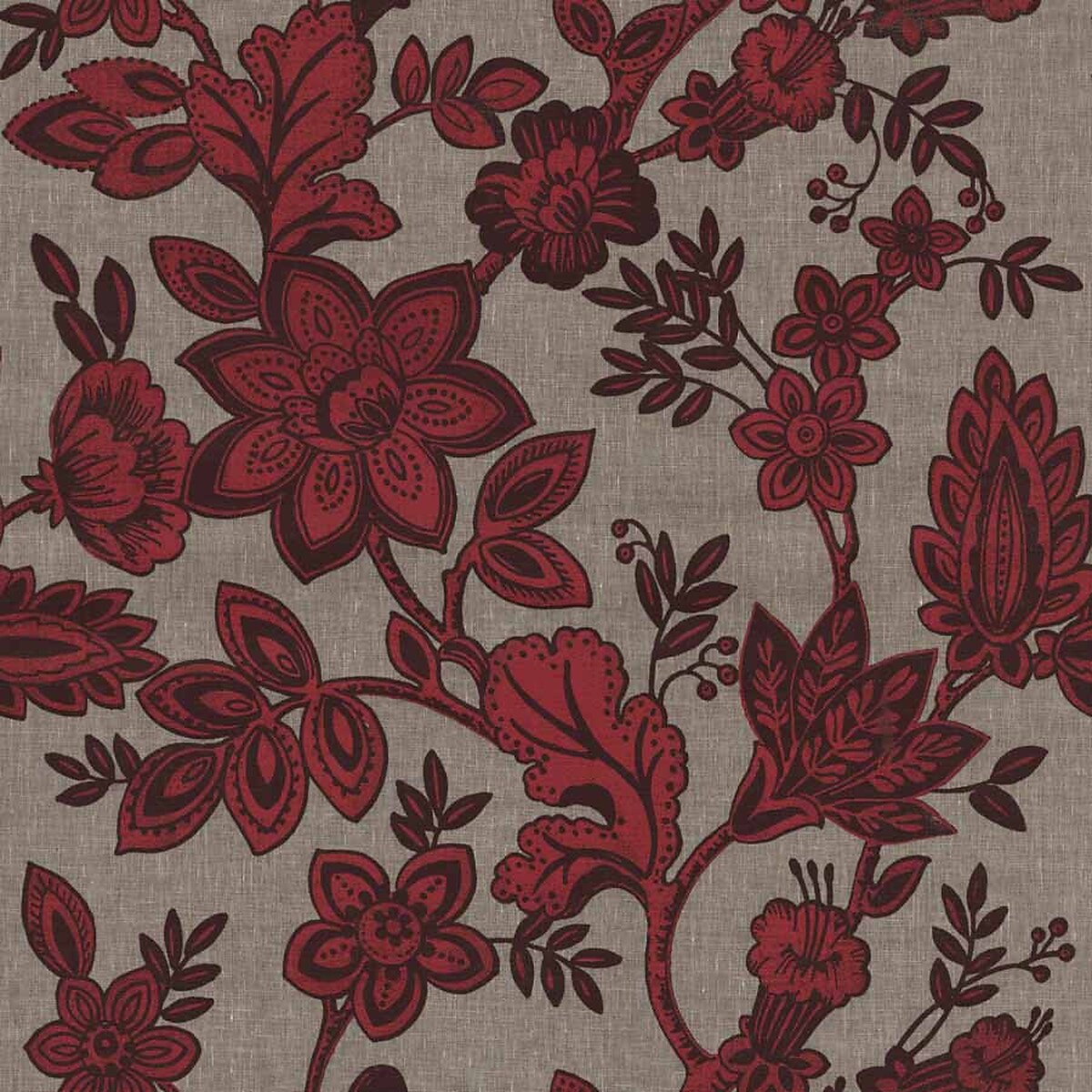 Currant on Canvas Linen
