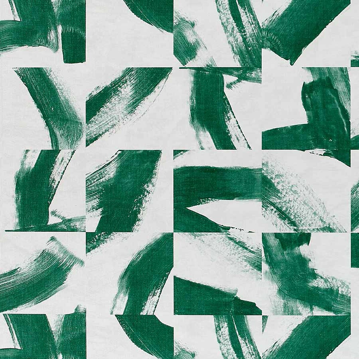 Vinyl Reconstructed — Brushstroke Green