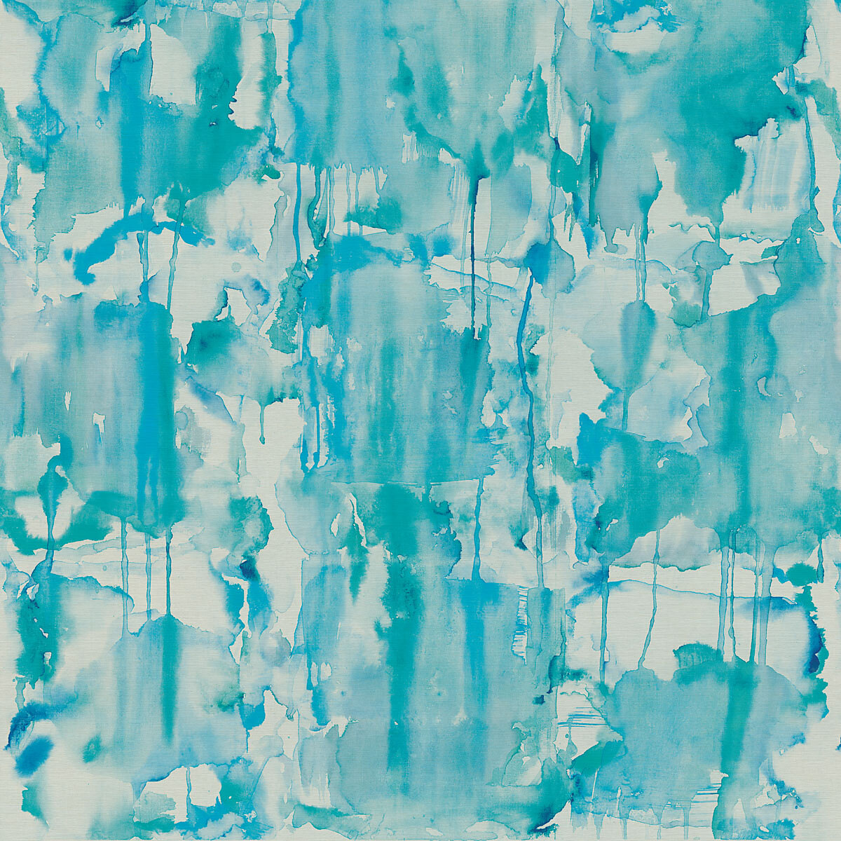 Turquoise on Vinyl Glam Grass