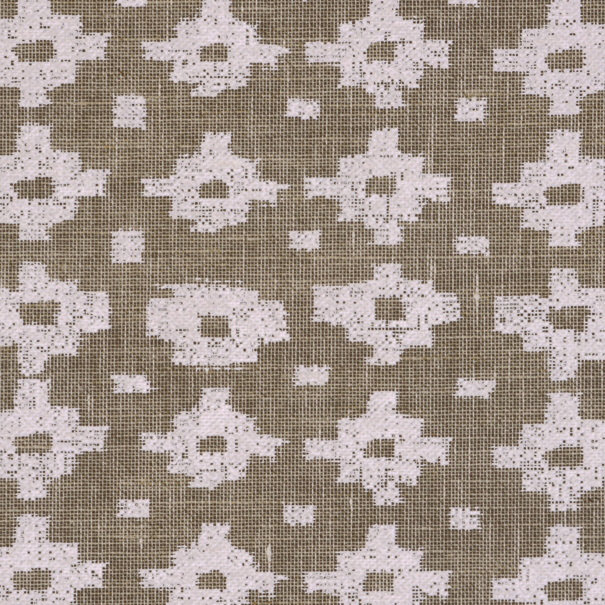 Bangalore Beige on Canvas Linen