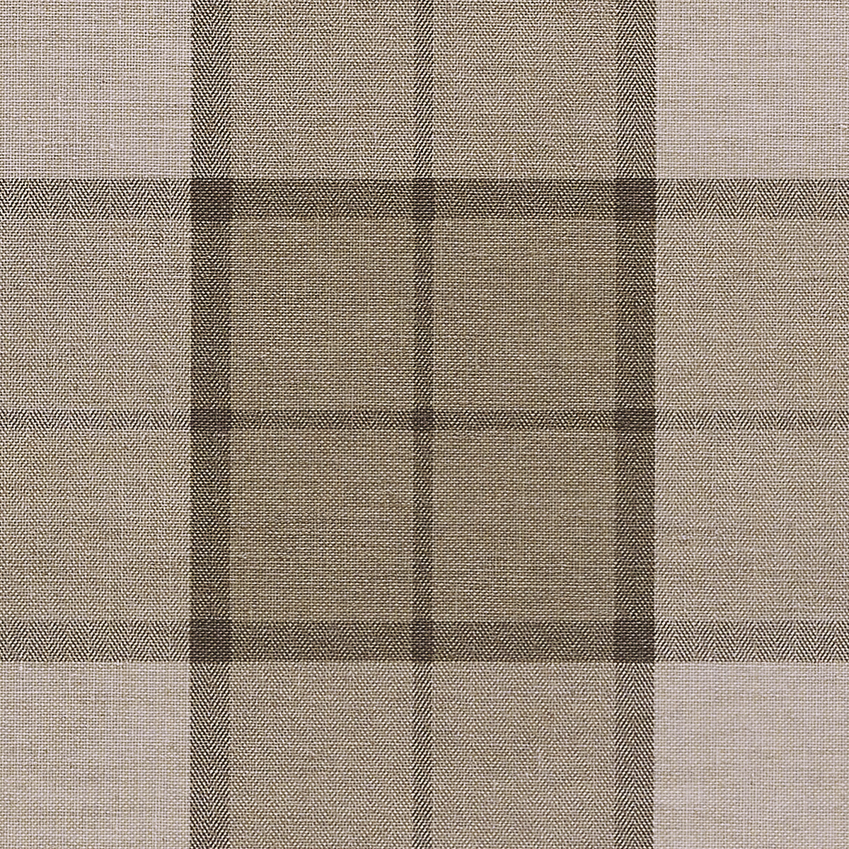 Brown and Beige on Canvas Linen