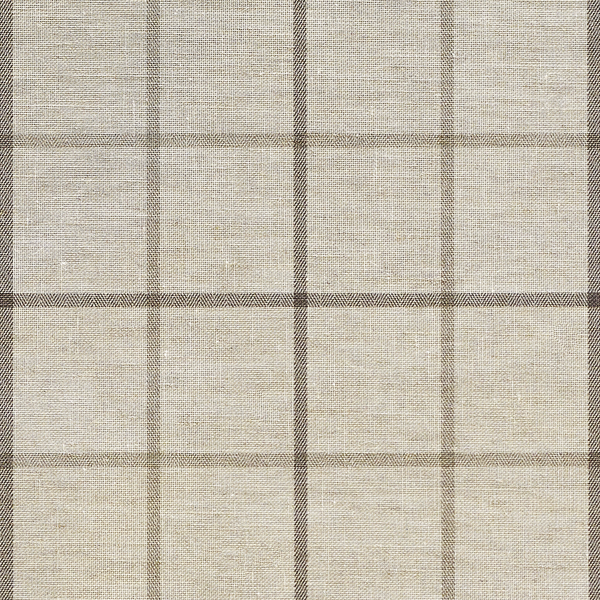 Brown and Beige on Canvas Linen