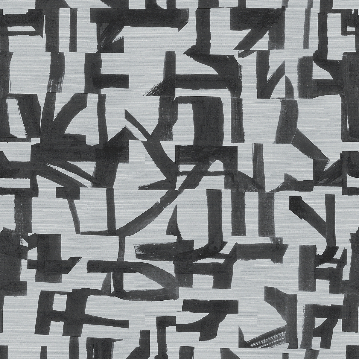 Black Ink on Woven Walls
