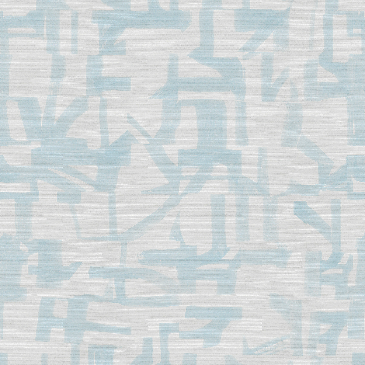 Blue Wash on Woven Walls