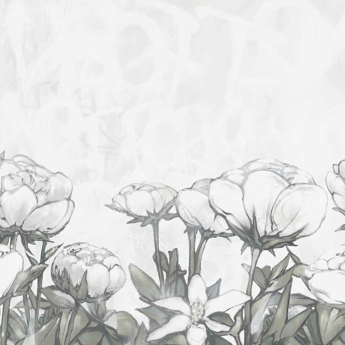Fresh — White Out on Woven Walls