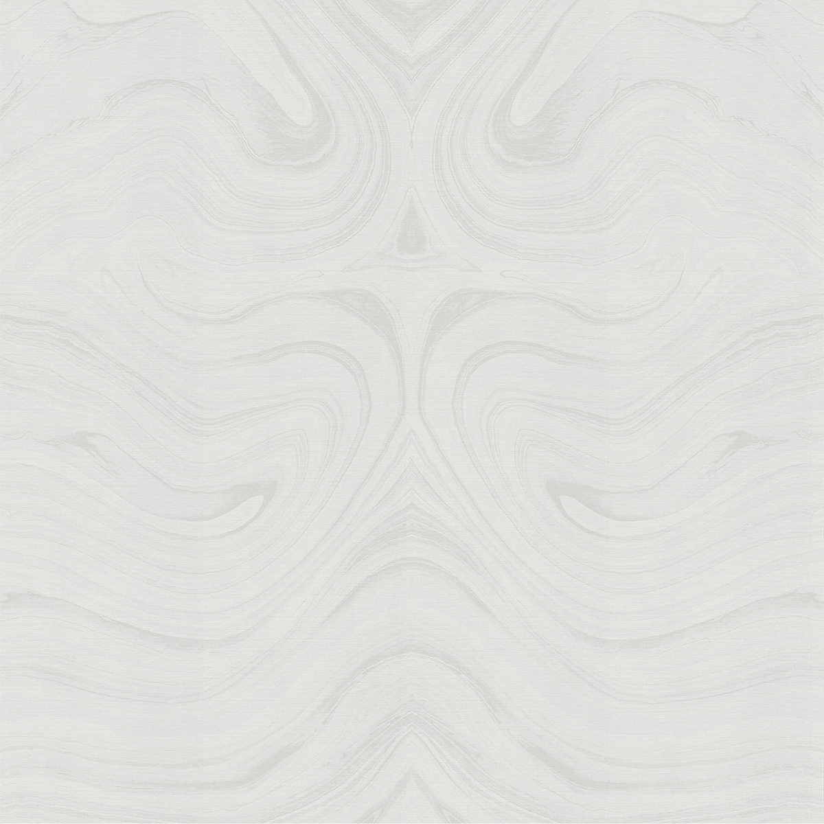 Bookmatched White on Woven Walls