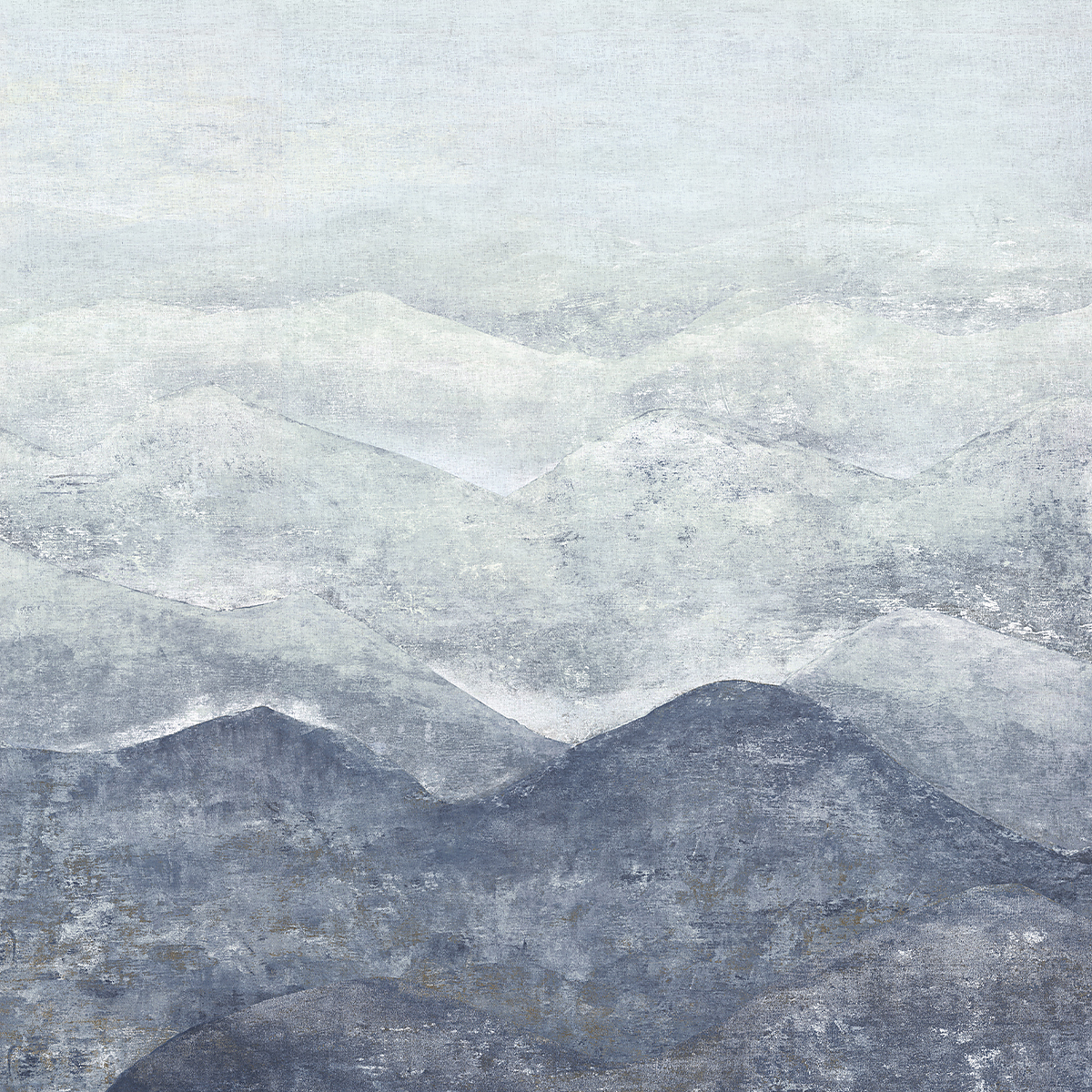 Moonrise on Japanese Paper Weave