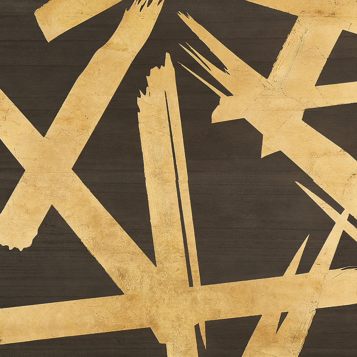 Lavish Charcoal with Gold