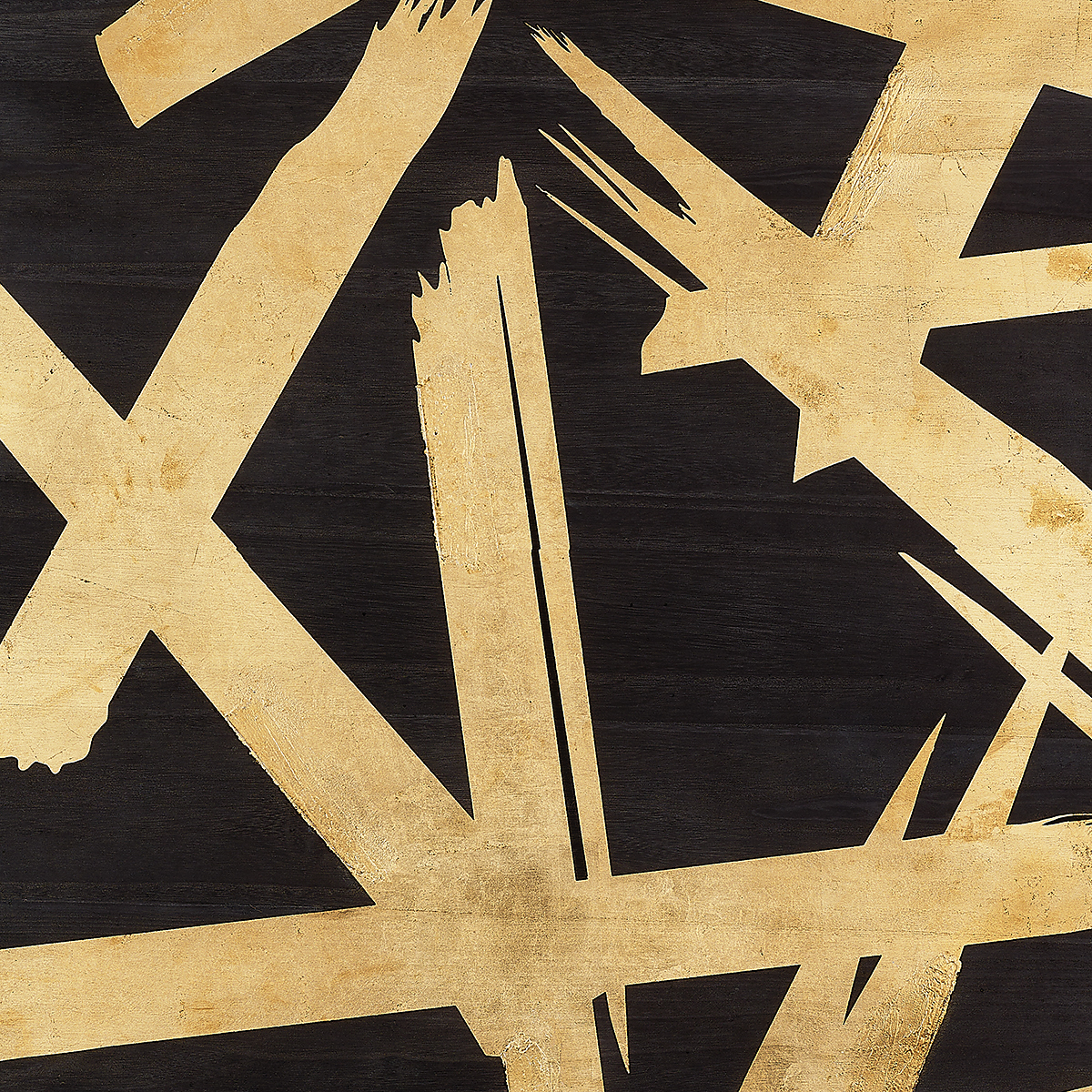 Rich Black with Gold