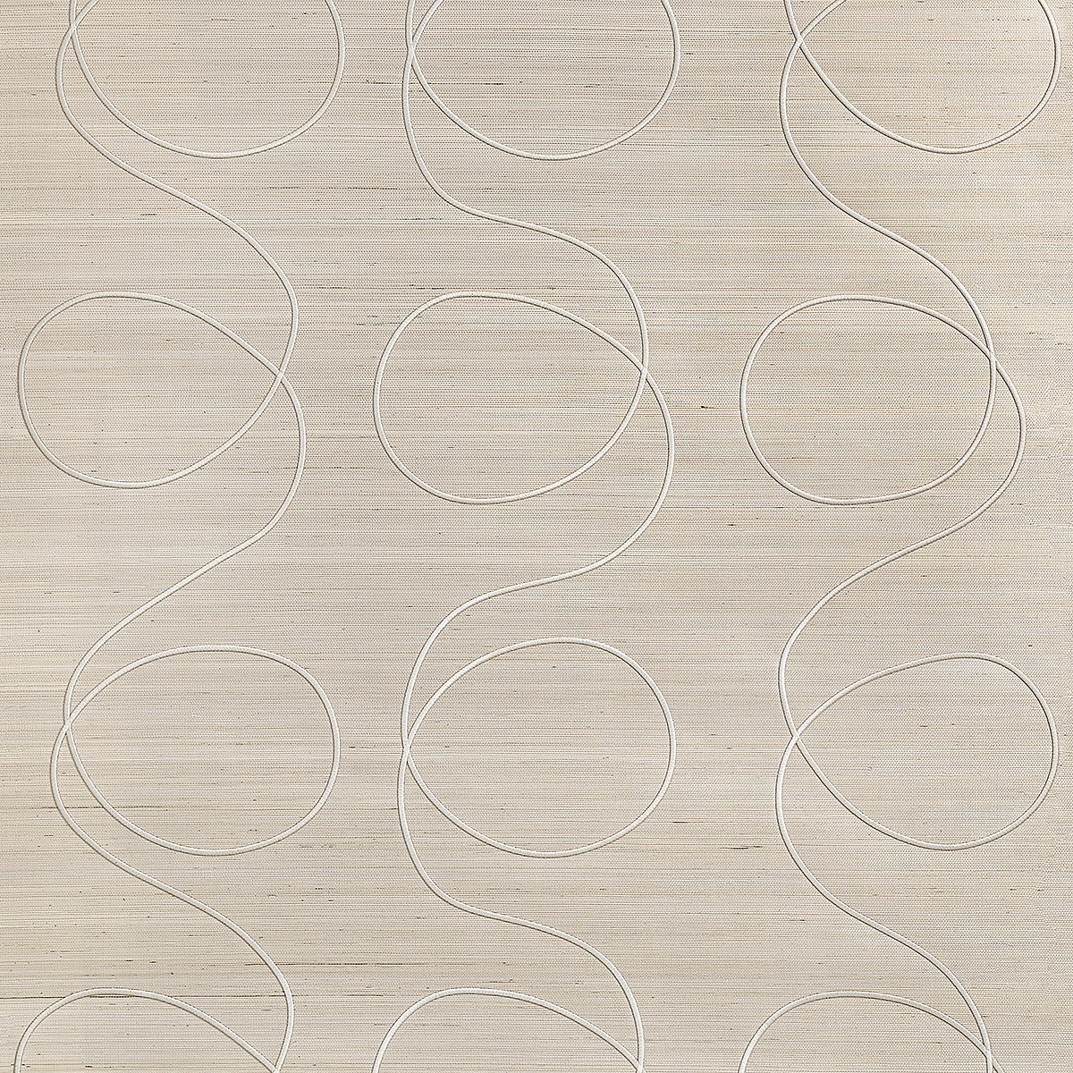 Scribbles — Beige with White