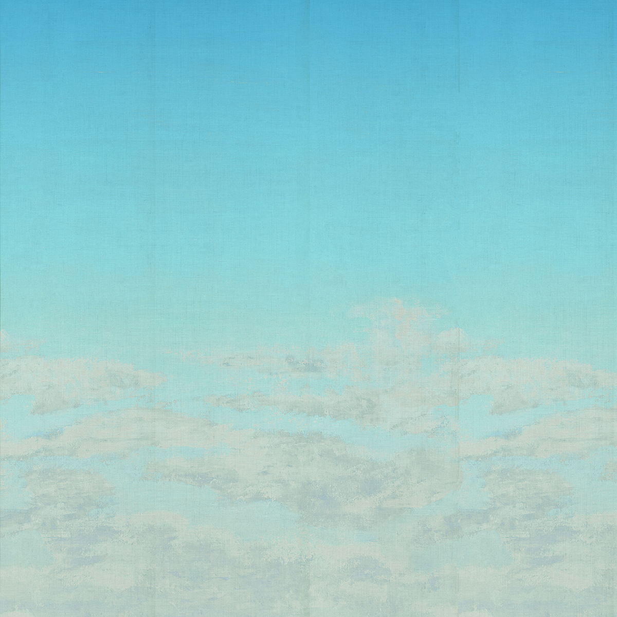 Light Blue on Canvas Linen
