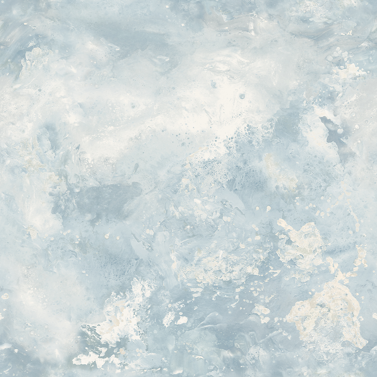 Light Blue on Canvas Linen