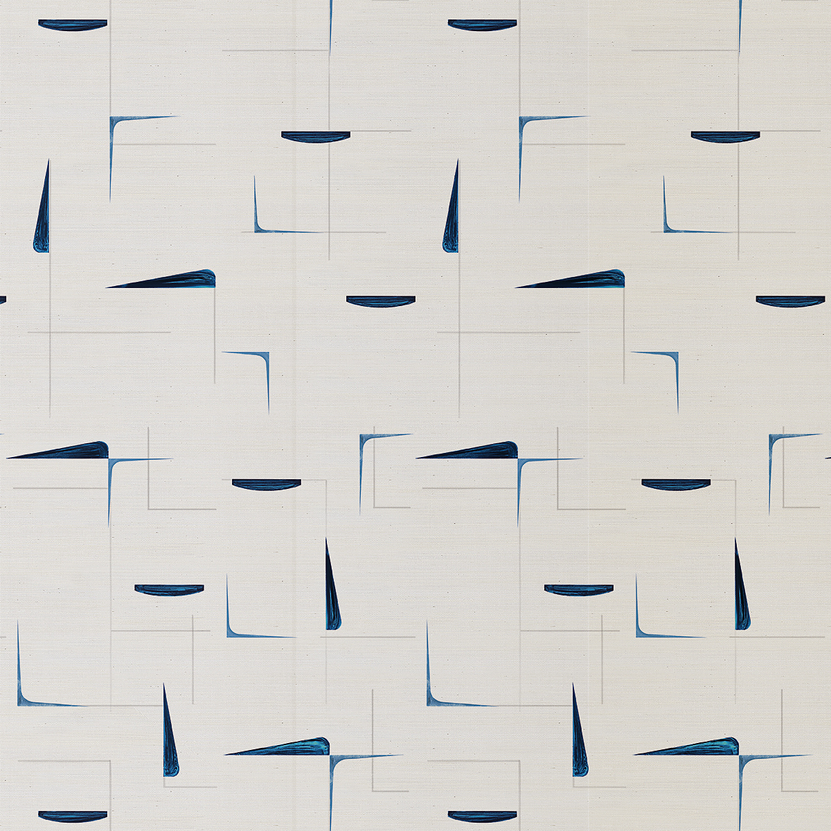 Abstract Azure on Manila Hemp