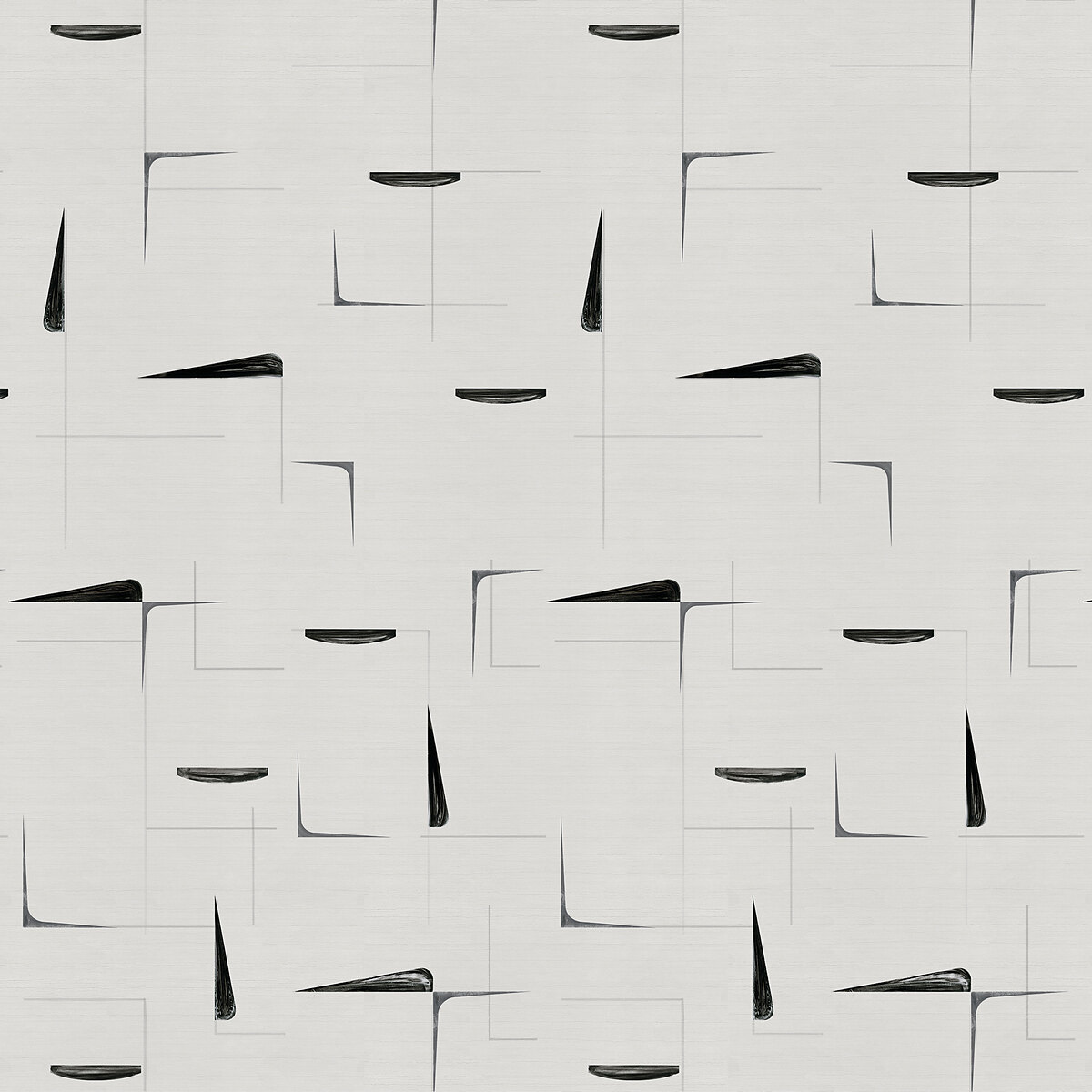 Nod to Mod — Negative Space on Vinyl Concrete Washi