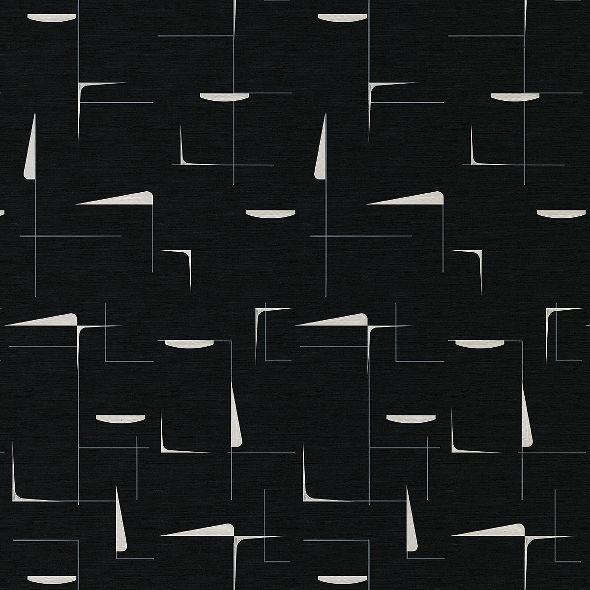 Brushwork Black on Manila Hemp