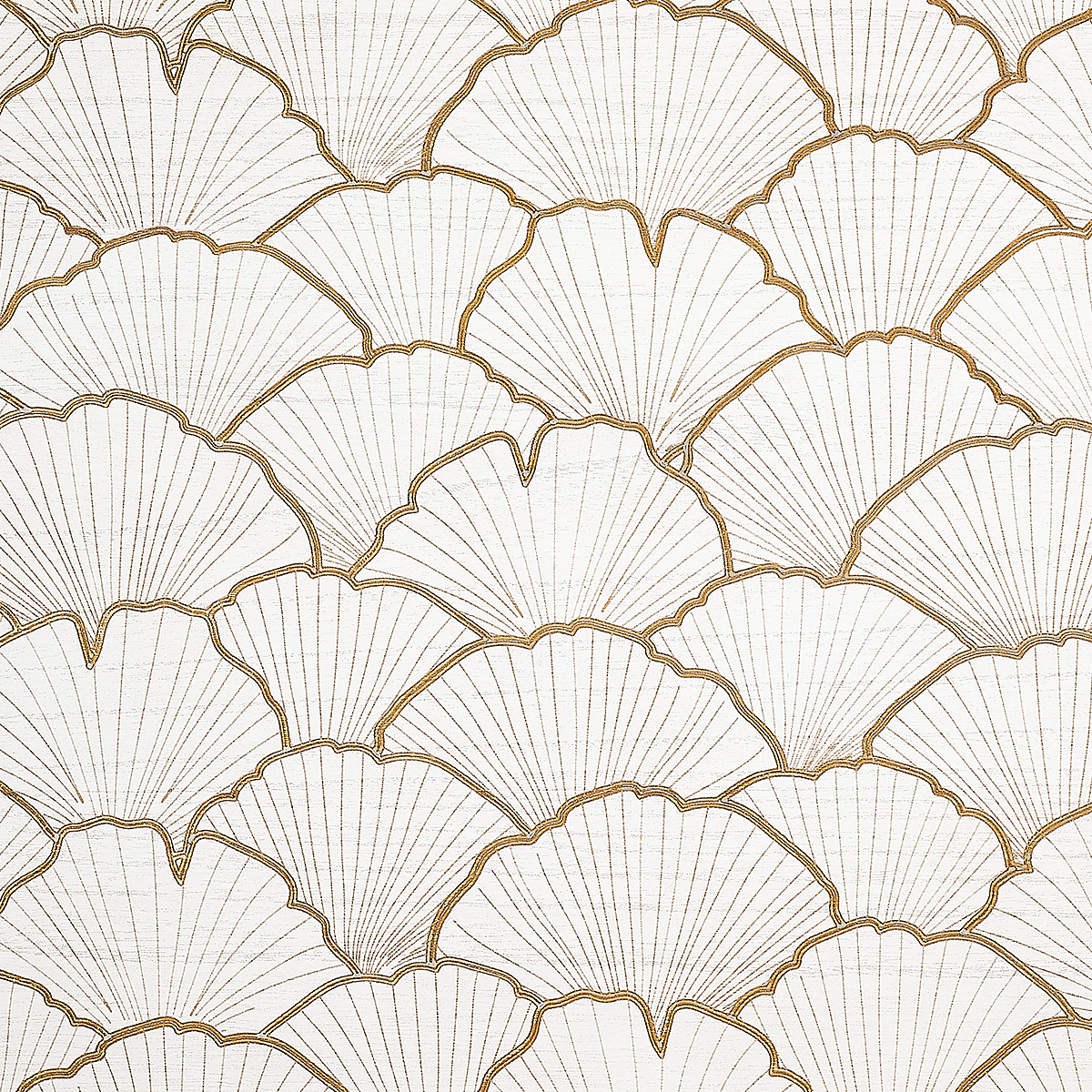 White with Gold