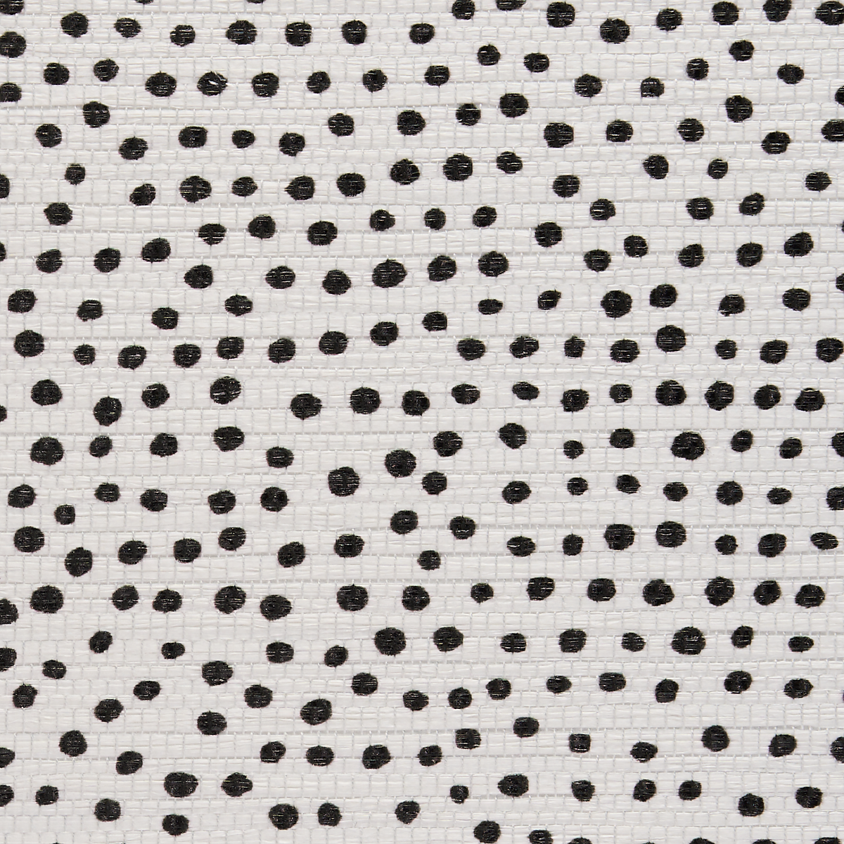 White with Black on Woven Walls