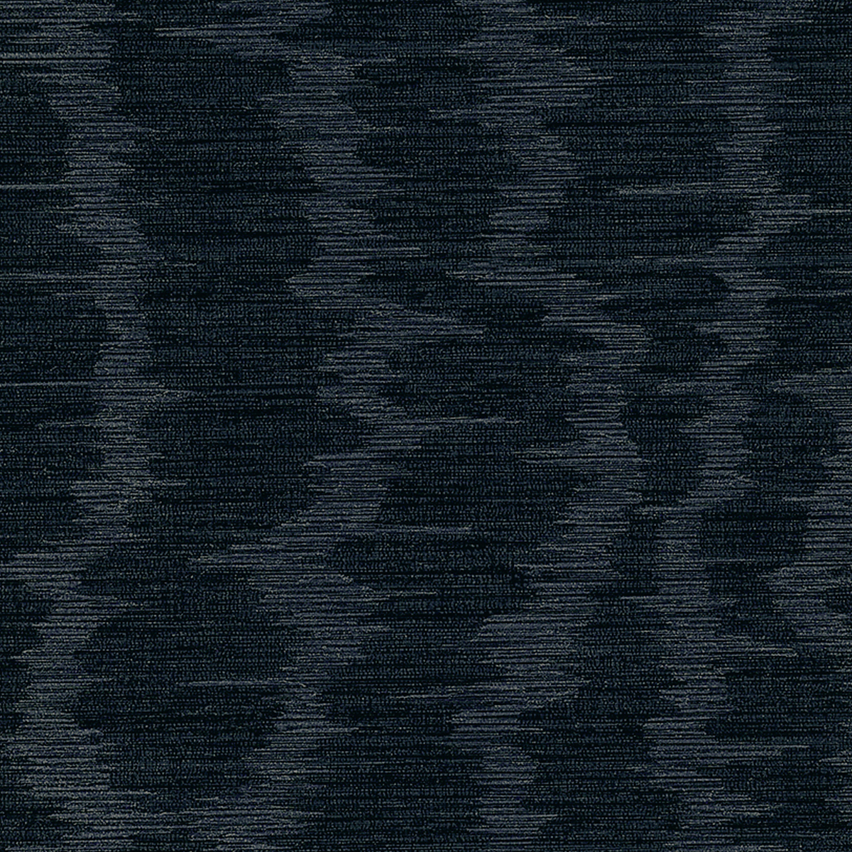 Vinyl Moire Stripe — Navy Waves