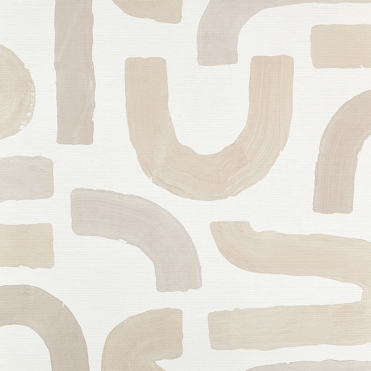 Curves — Neutral Harmony on Woven Walls