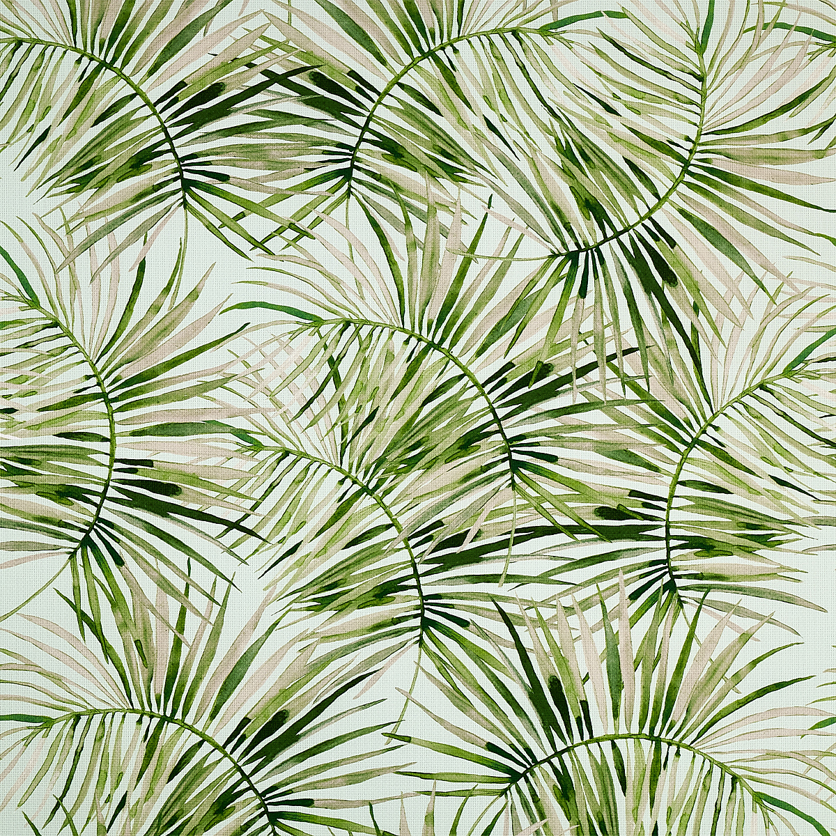 Minted Canopy on Japanese Paper Weave