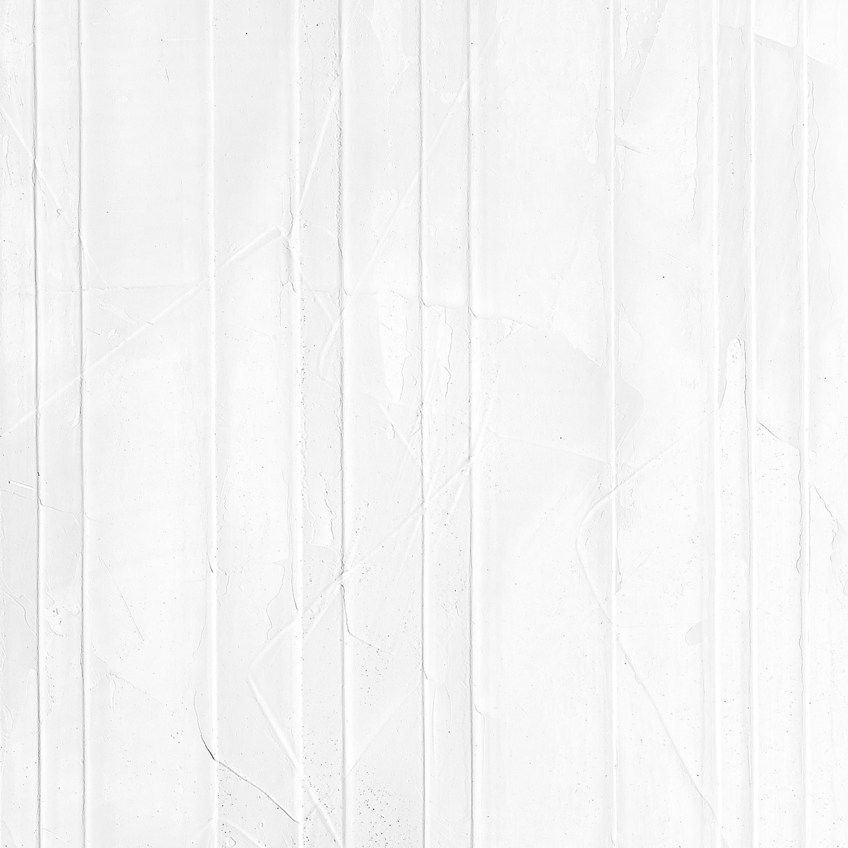 Fluted Plaster — White Opal