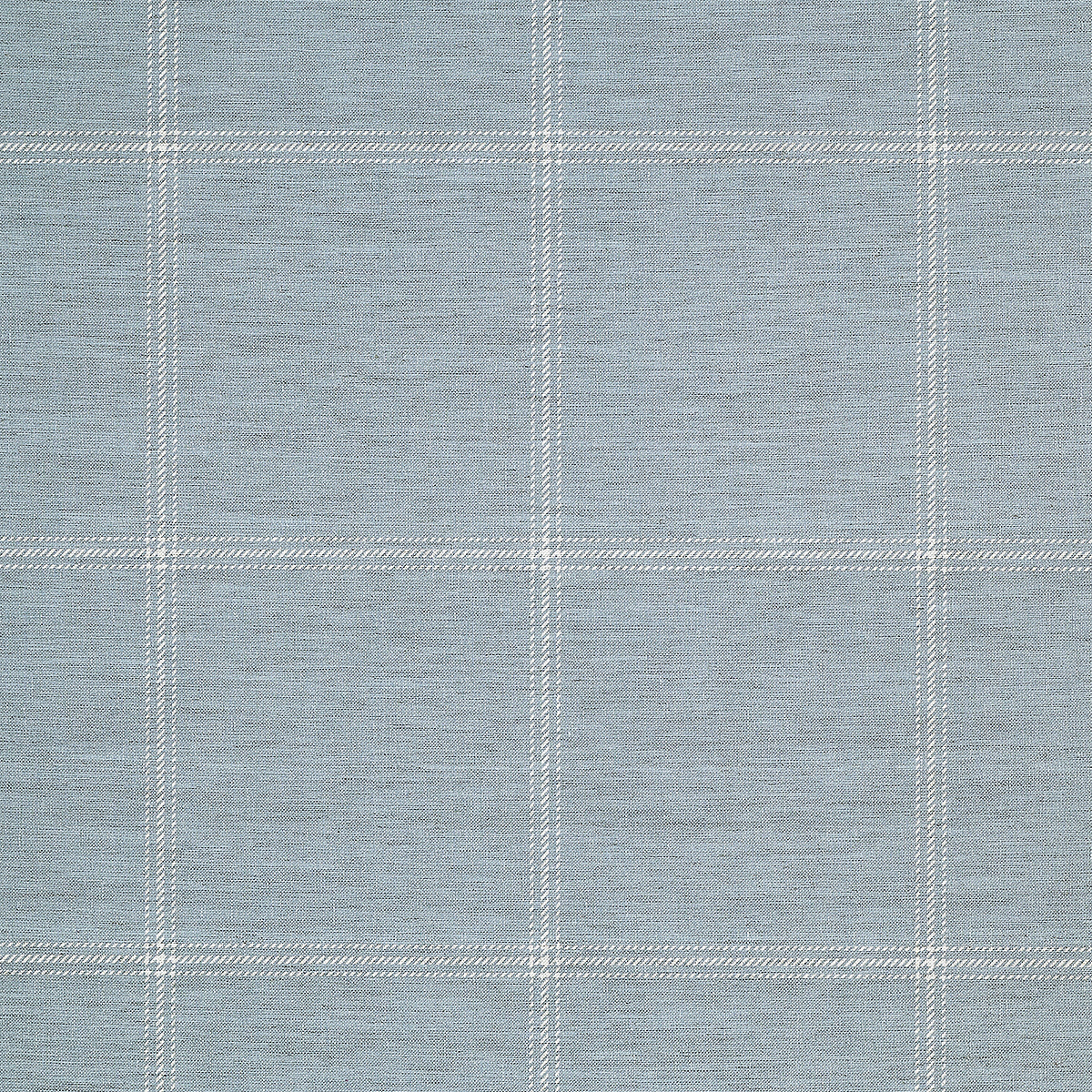 White and Light Blue on Canvas Linen