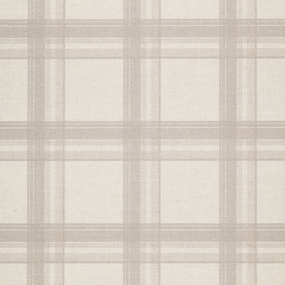 Tan and White on Canvas Linen