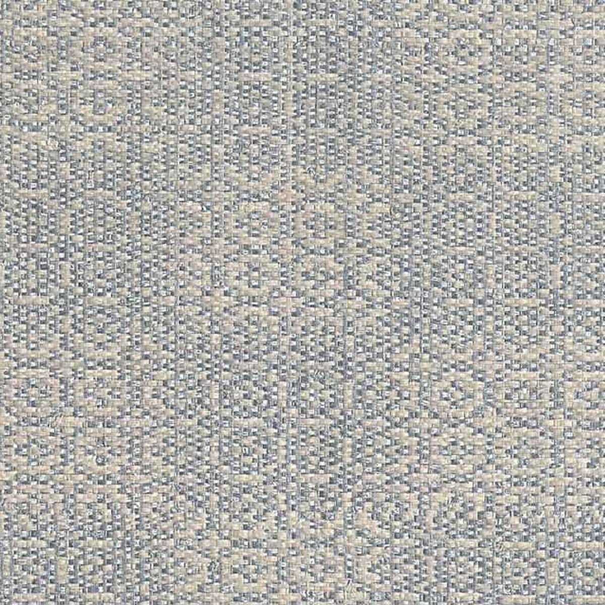 Vinyl Wicker — Checked - Silver Wave