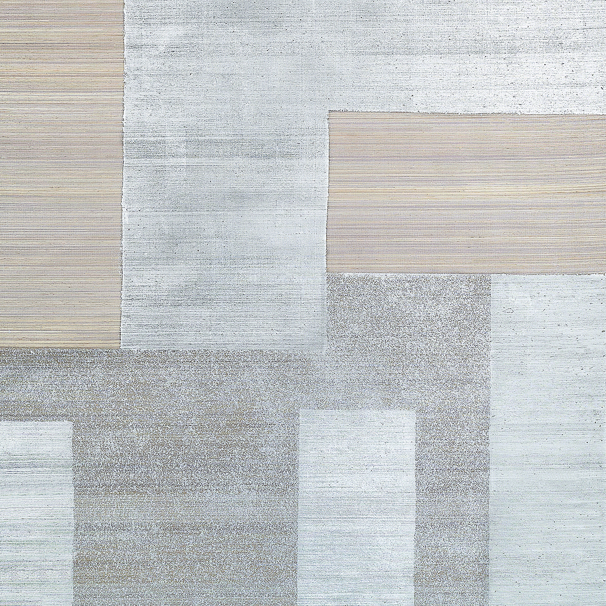 Silver on Silk and Abaca