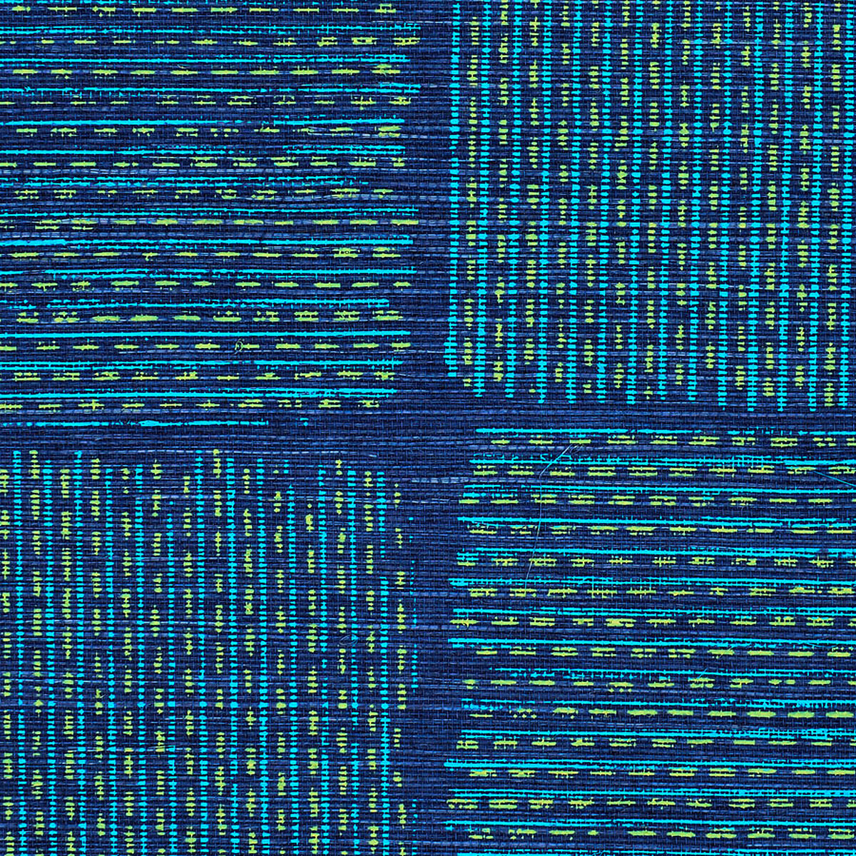 Tibetan Teal on Manila Hemp