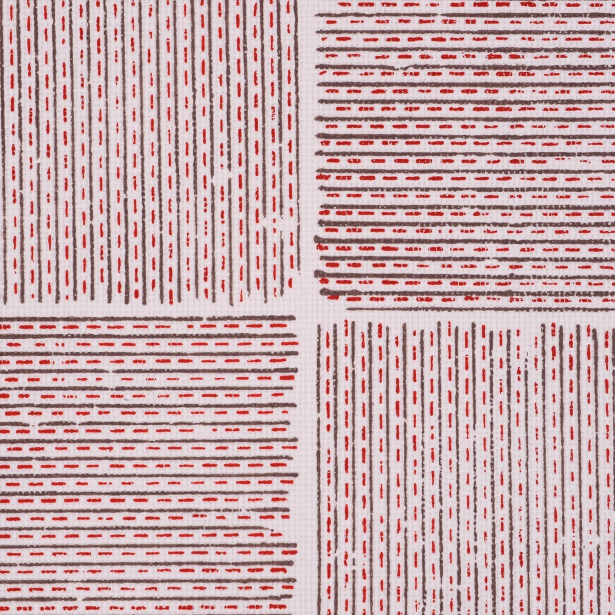 Ramayana Red on Japanese Paper Weave