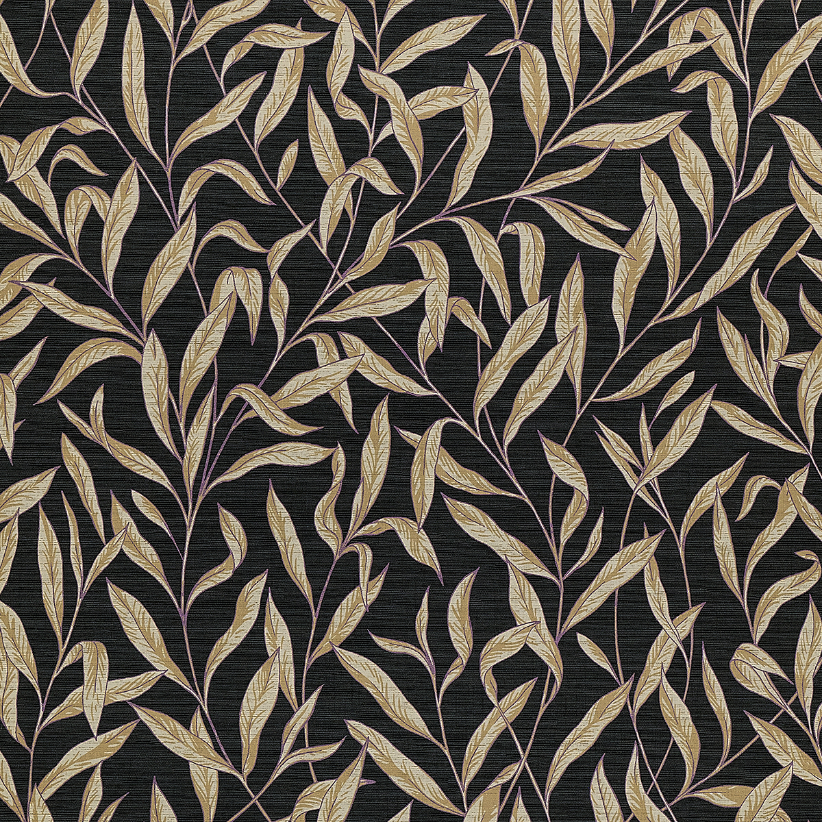 Midnight Stroll on Canvas Linen