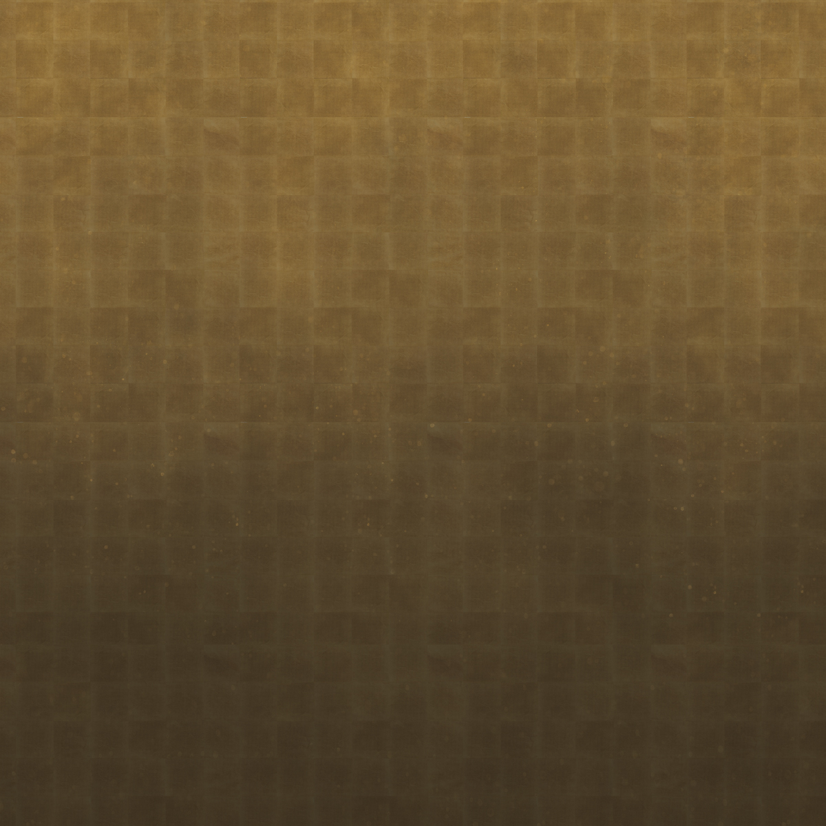 Black on Gilded Metallic Leaf