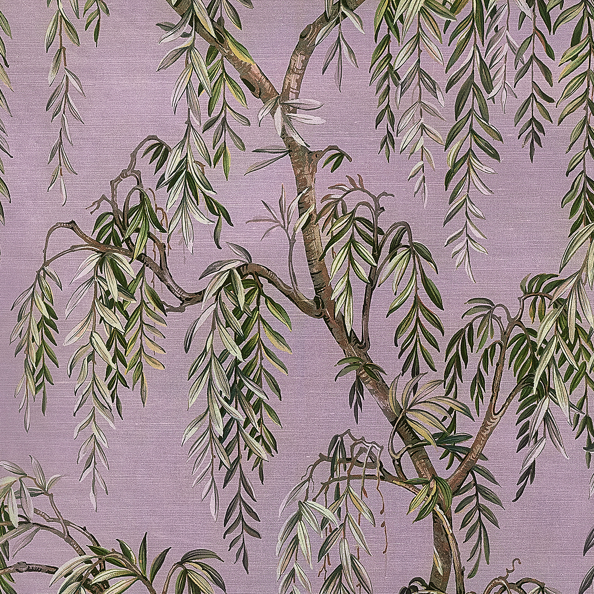 Lush Lilac on Star Dust Silk