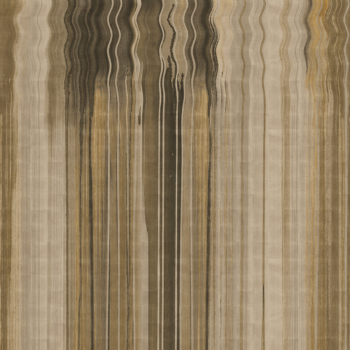 Brass on Gilded Metallic Leaf