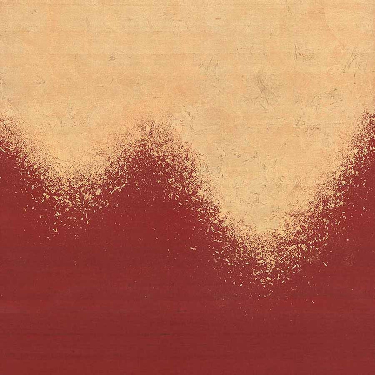 Gold on Sunset Silk