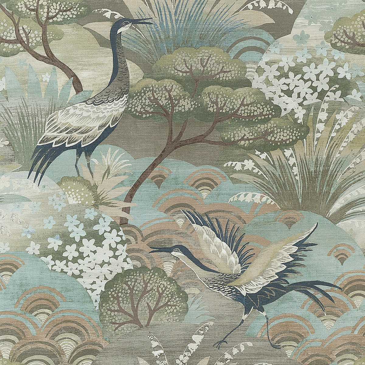 Mystic Meadow on Manila Hemp
